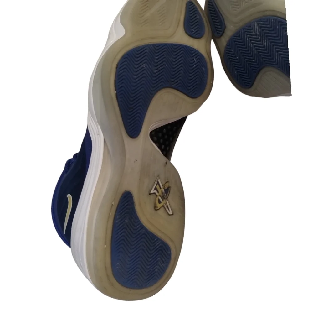 Nike Air Penny‎ V 5 Blue Chips Athletic Basketball Hip-Hop Sneakers Size 11